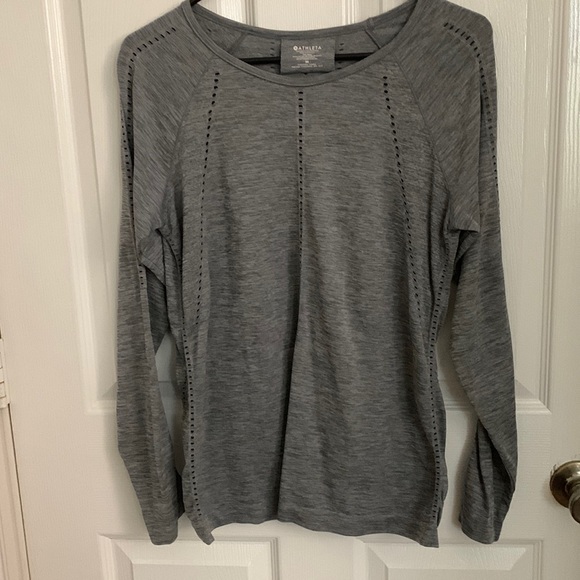 Athleta Tops - Athleta Foothill Heather Long Sleeve Top Women’s Size M - NEW